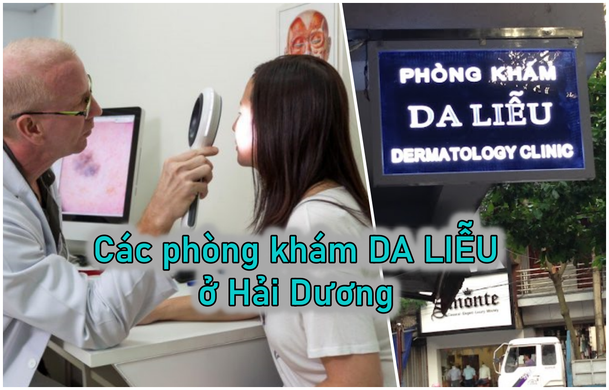phòng khám da liễu ở hải dương