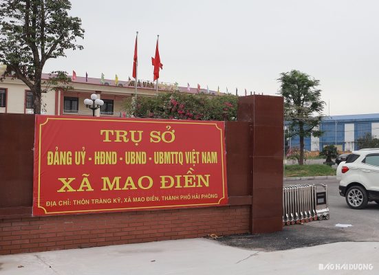 Toàn bộ diện tích tự nhiên, dân số xã Tân Trường, Cẩm Đông và một phần diện tích, dân số xã Phúc Điền, huyện Cẩm Giàng, tỉnh Hải Dương hiện nay hợp nhất thành xã Mao Điền, TP Hải Phòng. Ảnh: TRẦN HIỀN
